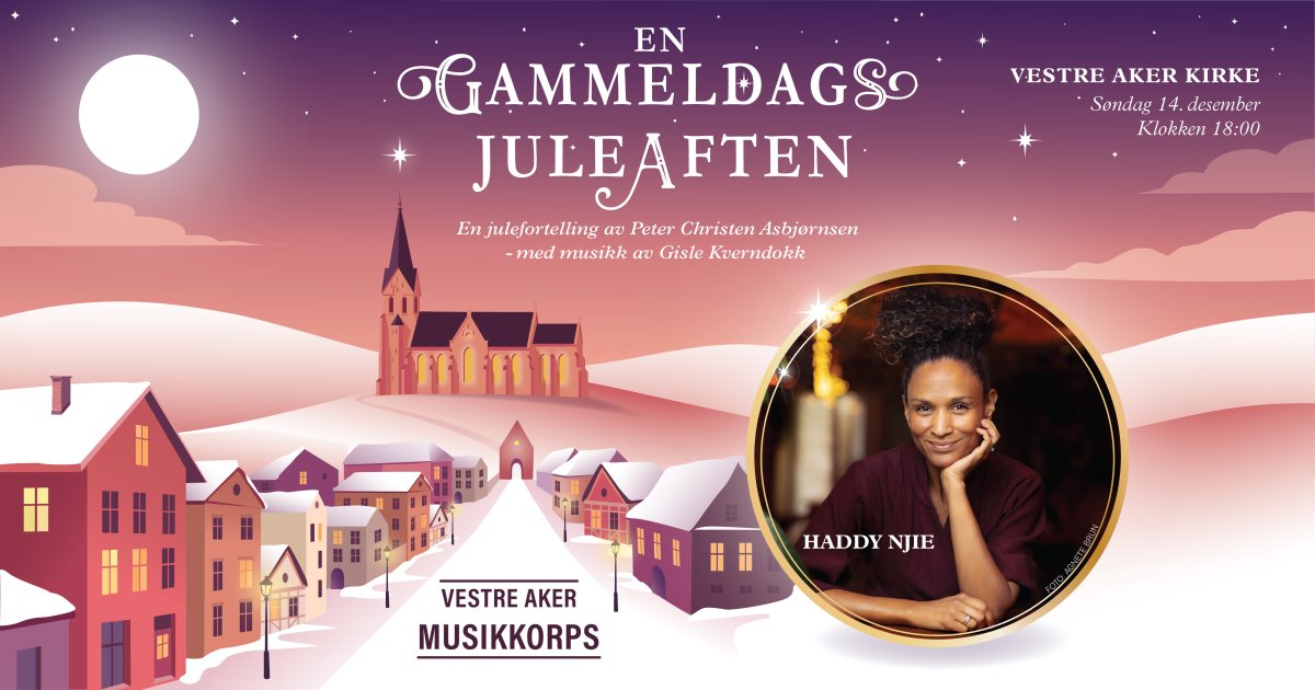 "En gammeldags juleaften" med Haddy Njie